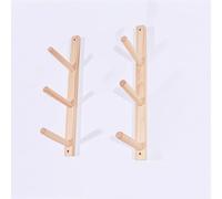 Wall Mount Wooden Yoga Mat Rack - Large Gym Storage Organizer For Exercise Mats, Foam Roller & Sectional Mat Storage Home Gym Equipment (73cm/28.7in) One Color 56cm/22in