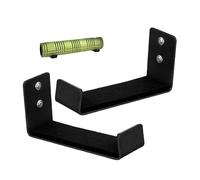 Wall Mount Yoga Mat Foam Roller and Towel Rack - Yoga Mat Holder Wall Mount for Foam Rollers, Resistance Bands Fitness Accessories, Home Gym Accessories Wall Rack Holds Up to 30LBS