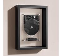 Wall Mountable Bluetooth Music Player with Photo Frame and Remote Control for Home Office Decor