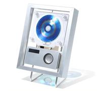 Wall Mountable CD Player with Bluetooth, Multi-Function Support for CD, USB, FM Radio, AUX Input, Home and Office Decor