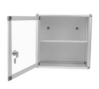 Wall Mountable Lockable First Aid Cabinet Aluminum Alloy Mcat Box for Home Pharmacy & Outdoor Use Multi Layer Design with Secure Lock
