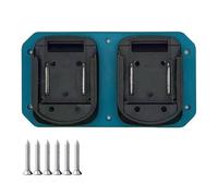 Wall Mountable or Under Shelf Battery Holder for 18V Drills Providing Flexible Storage Solution in Work Area Electric Tool Holder Wall Mount