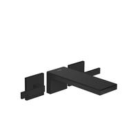Wall-Mounted 2 Handle Basin Tap Axor MyEdition 3 holes, 221 mm spout Black Mat 47080670
