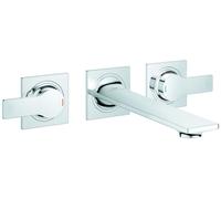Wall-Mounted 2 Handle Basin Tap Grohe Allure 210 mm Chrome