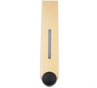 Wall Mounted 420ML Soap Dispenser Press Type, Drip Design for Home, Kitchen, and Bathroom Use (gold1)