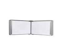 Wall Mounted A3 Poster Flip Book Display 20 Pocket Grey Wall Folder for nized File Storage Perfect for Offices Schools and Home Use [16.53"x11.69"]