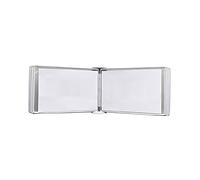 Wall Mounted A3 Poster Flip Book Display 20 Pocket White Wall Folder for Easy File nization 16.53" x 11.69" Perfect for Office Home and School Use