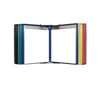 Wall Mounted A4 Poster Flip Book Display Red File nizer for 40 Papers Wall Mounted File Holder Perfect for Home Office Classroom Use