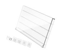 Wall-Mounted Acrylic Guitar Pick Case 32 Slots Storage Holder For Home & Stage Decor Acrylic Pick Holder