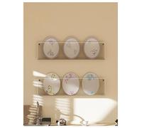 Wall Mounted Acrylic Magazine Holder - Heavy Duty Clear Organizer for Books & Brochures Space Saving Home Decor Organizer for Kitchen, Bedroom, Study, Parlor(No-Drill,100X16X4cm)