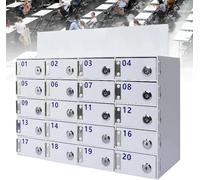 Wall-Mounted Acrylic Phone Storage nizer Lockable 100-Slot Mobile Phone Holder Ideal for Home Office & Retail Efficient Space Saver & Neat nizer.