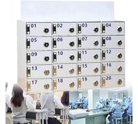 Wall-Mounted Acrylic Phone - Stylish Locking Storage Box for iPhone 12 & More Secure Mobile Phone Cabinet Elegant Safe Keeper for Phones Space-Saving Design