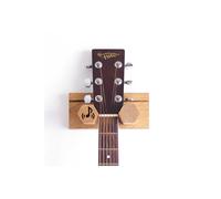 Wall Mounted Adjustable Guitar and Plectrum Storage Stand MijMoj Design Light Oak One Size