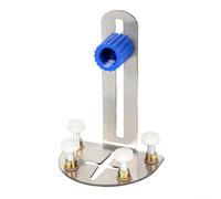 Wall Mounted Adjustable Level Bracket for Tool Holding with For Durable Stainless Steel Design and Compatibility with Multiple Level Devices (galvanized sheet)