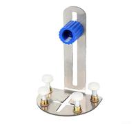 Wall Mounted Adjustable Level Bracket Made from Premium Stainless Steel for Reliable Tool Holding and Precise Bubble Level Readings (Stainless steel)