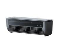 Wall Mounted Air Conditioner Fan With Fast Cooling | 33.2x10.2x10.7cm Air Conditioning Unit Wall Mounted With Charging Cable And Remote Control | Three Speeds No Drilling Mini AirConditioner