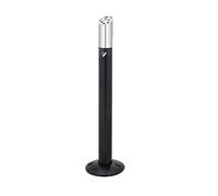 wall mounted ashtray， Floor-standing Ashtrays for Outside, Stainless Steel Commercial Ash Tray Tall Cigarette Butt Disposal for Indoor & Outdoor Smoking Areas