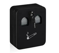 Wall mounted ashtray Lockable Ash Disposal Unit 0.8 L Iron Metal Wall Ashtray