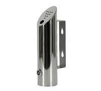 Wall Mounted Ashtray Outdoors Stainless Steel Outside Wall Ashtray Waterproof Easy to Clean Public Ashtray for Mall Hotel Lobby Elevator Entrance KTV 1.97x7.87inch.Wall Mounted Ashtray Outdoors Wa