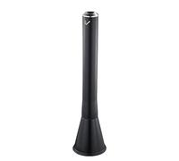 wall-mounted ashtray, Stainless Steel Standing Ashtray Floor Cigarette Butt Trash Can Commercial Ashtray for Shopping Mall, Hotel, Park, Airport(Black)