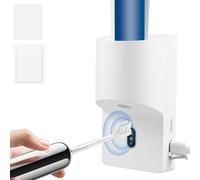 Wall Mounted Automatic Toothpaste Dispenser with Sensor, 4 Dispensing Level Smart Toothpaste Squeezer Pump,1800mAh Rechargeable Detachable Electric Toothpaste Dispenser for Home Bathroom
