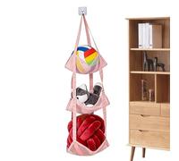 Wall Mounted Ball Rack: Multi-Tier Compact Storage, Home Organization Display Unit, Sports Equipment Hanging Solution | Minimalist Accent On The Ha