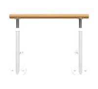 Wall Mounted Ballet Barre - Adjustable Fitness Practice Pole for Dance Training and Home Workouts