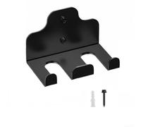 Wall Mounted Barbell and Dumbbell Rack Heavy Duty Steel Construction Multi Hook Storage Organizer for Fitness Equipment (Three hooks)