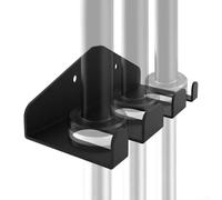 Wall-Mounted Barbell Holder for Home Gym, 2-Pack Heavy-Duty Metal Rack, Space-Saving Vertical Storage for Barbells, Organized Fitness Equipment in Garage or Commercial Gym(1PCS)