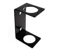Wall Mounted Barbell Holder for Standard Bars - Steel Plate Construction, 52mm Hole Diameter, Space-Saving Gym Equipment Storage Rack(Single hole)