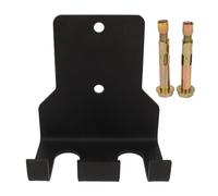 Wall Mounted Barbell Rod Holder, Stainless Steel Vertical Barbell Bar Hanging Rack Bracket for Home Gym, Garage, Shed, Rust Resistant Black Lacquer Finish