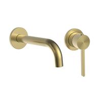 Wall Mounted Basin Faucet Rea Foster Brush Gold + Box