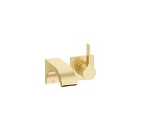 Wall Mounted Basin Tap Dornbracht CYO 2 rosettes 80x80mm Brushed Brass 36860811-28