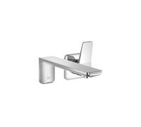 Wall Mounted Basin Tap Dornbracht LISSE 2 rosettes 80x80mm Chrome 36861845-00