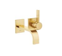 Wall Mounted Basin Tap Dornbracht MEM 2 rosettes 78x78mm Brushed Brass 36860782-28