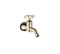 Wall Mounted Basin Tap Dornbracht VAIA Cold water, cross handle ø60mm Champagne 30010809-47
