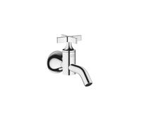 Wall Mounted Basin Tap Dornbracht VAIA Cold water, cross handle ø60mm Chrome 30010809-00