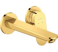 Wall Mounted Basin Tap Duravit Wave 167x65x222mm Burnished Gold WA1070004034