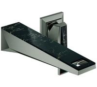 Wall Mounted Basin Tap Grohe Allure Brilliant Private Collection 2 holes Brushed Hard Graphite/Vanilla Noir 29521AL0
