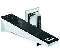 Wall Mounted Basin Tap Grohe Allure Brilliant Private Collection 2 holes Chrome/Vanilla Noir 29521000