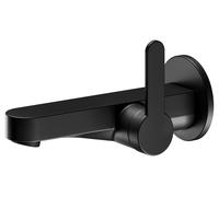 Wall Mounted Basin Tap Keuco IXMO Flat Single lever, round, 181 mm Black