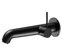 Wall Mounted Basin Tap Keuco IXMO Soft Single lever, round, 237 mm Black