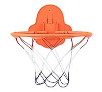 Wall-Mounted Basketball Goal, Silent Dribbling Hoop, Indoor Outdoor Sports Toy, Noiseless 32cm Training Ring with Backboard, Perfect for Kids, Toddler, Backyard, Playroom and Yard