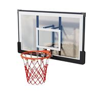 Wall Mounted Basketball Hoop, Adjustable Basketballs Goal with Shock Absorbing Hoops, Basket Balls Hoop for Indoor and Outdoor Use(Orange,44.1 x 28.3 in/112 x 72 cm)