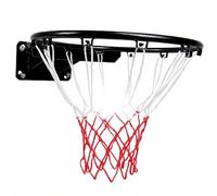 Wall-Mounted Basketball Hoop, Wall-Mounted Basketball Hoop And Backboard Kit Black Orange 35-45cm(Black B,45cm)