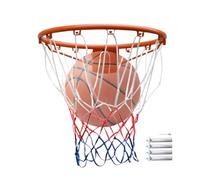 Wall-Mounted Basketball Hoop with Sturdy Backboard, Easy Installation for Indoor and Outdoor Use, Ideal for and Adults, Perfect for Home, Playgrounds, and Recreation