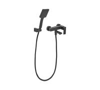 Wall Mounted Bath Shower Mixer Tap BALNEARIO Black