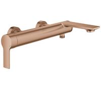 Wall Mounted Bath Shower Mixer Tap Grohe Allure Brushed Warm Sunset