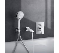 Wall-Mounted Bath Tap Duravit Manhattan 50x50x205mm Chrome MH5240010010