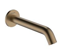 Wall-Mounted Bath Tap Hansgrohe Tecturis S 198 mm Polished Red Gold